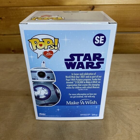 Funko POPs! with Purpose Star Wars MAKE A WISH BB-8 #SE - Picture 2 of 6